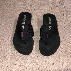 Rocketdog platform sandals size 7